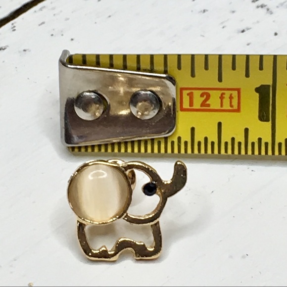 Lucky Baby Elephant Earrings - Picture 7 of 9